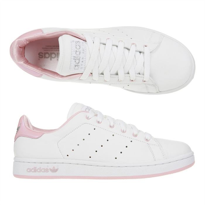 adidas stan smith femme blanc et rose